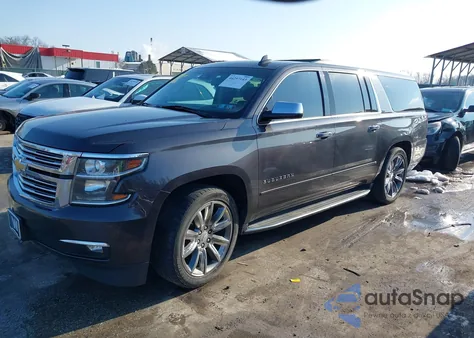 2015 Chevrolet Suburban 1500 Ltz z USA, uszkodzony, nr VIN 1GNSKKKCXFR647460
